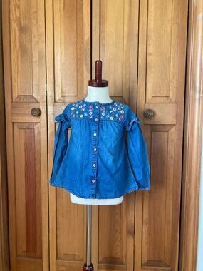 True Craft Embroidered Pullover Top, Size 4T
